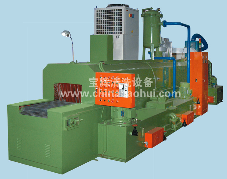 零件清洗烘干涂油線